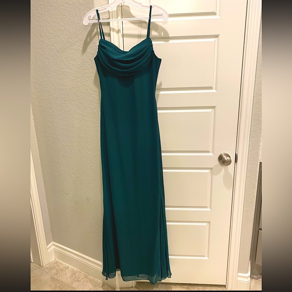 Formal emerald green dress